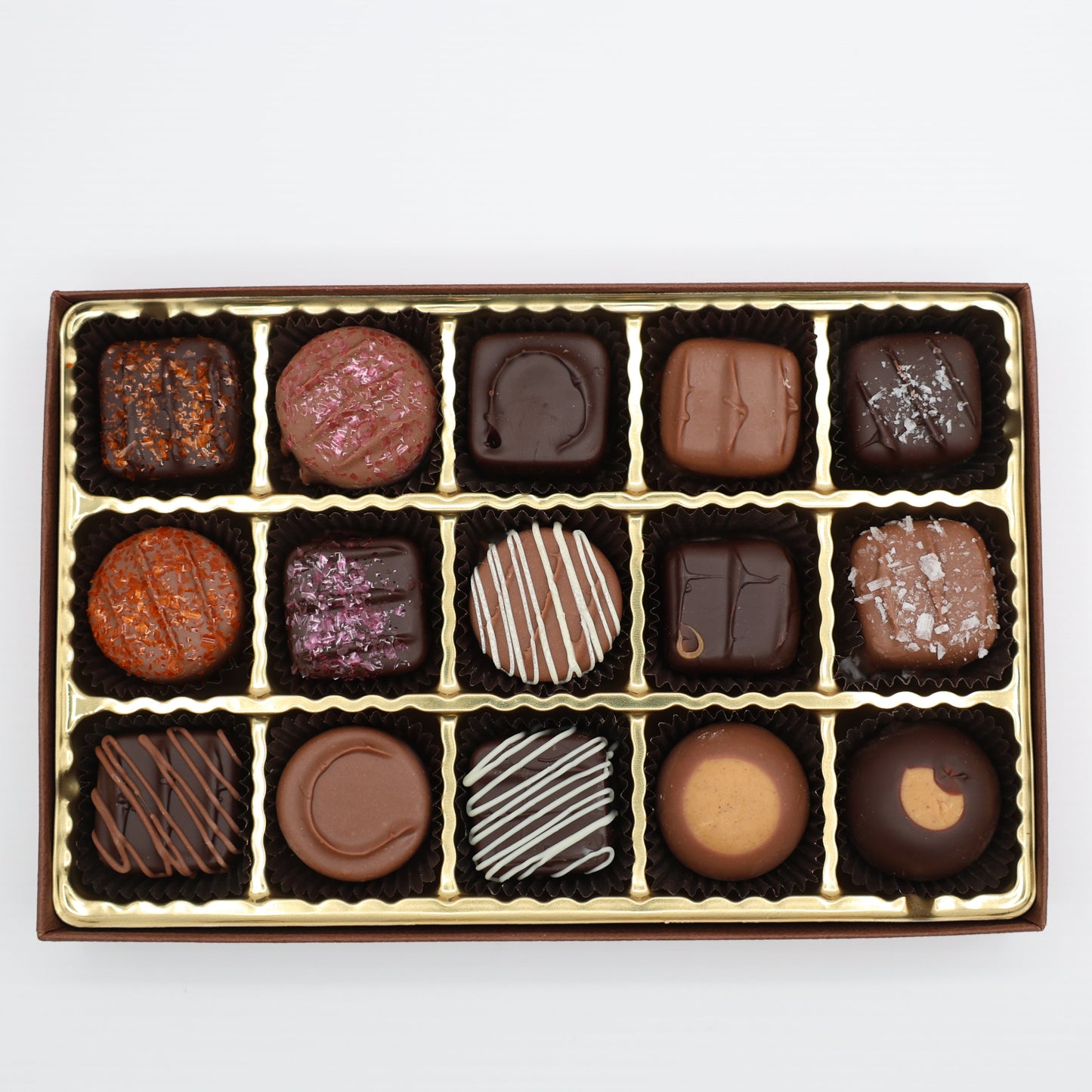 15 count build your own chocolate assortment in gift box
