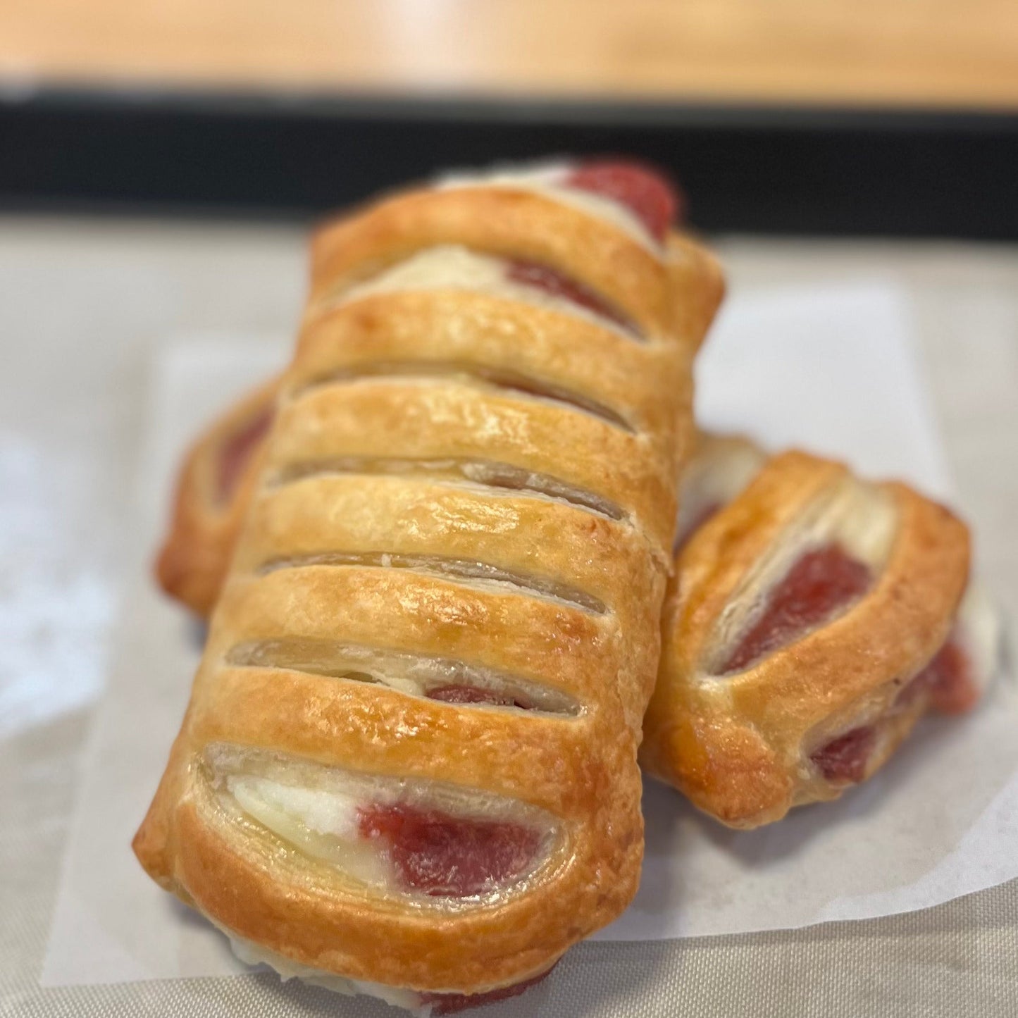 Strawberry Cream Cheese Danish