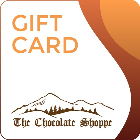 The Chocolate Shoppe gift card for chocolate and sweet treats