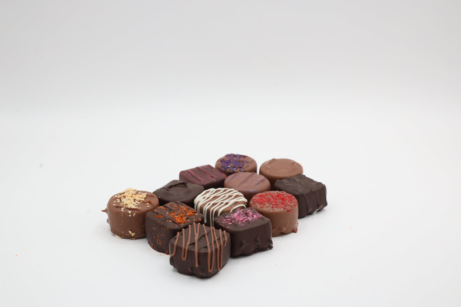 Chocolate covered buttercream candies