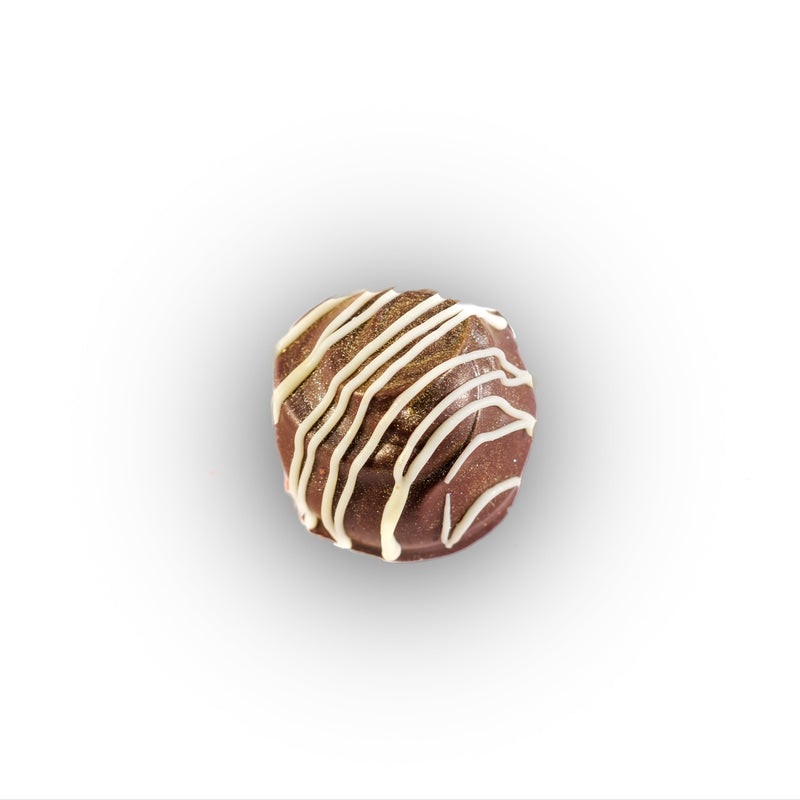 Kahlua chocolate truffle with coffee liqueur ganache filling