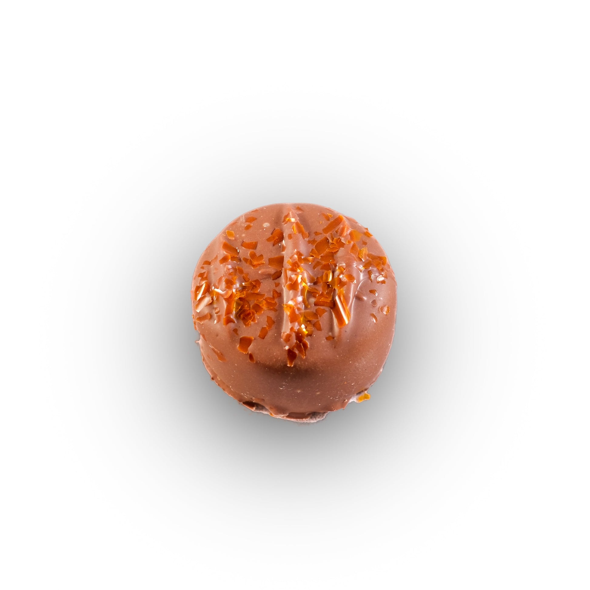 Orange cream chocolate with citrus flavored center