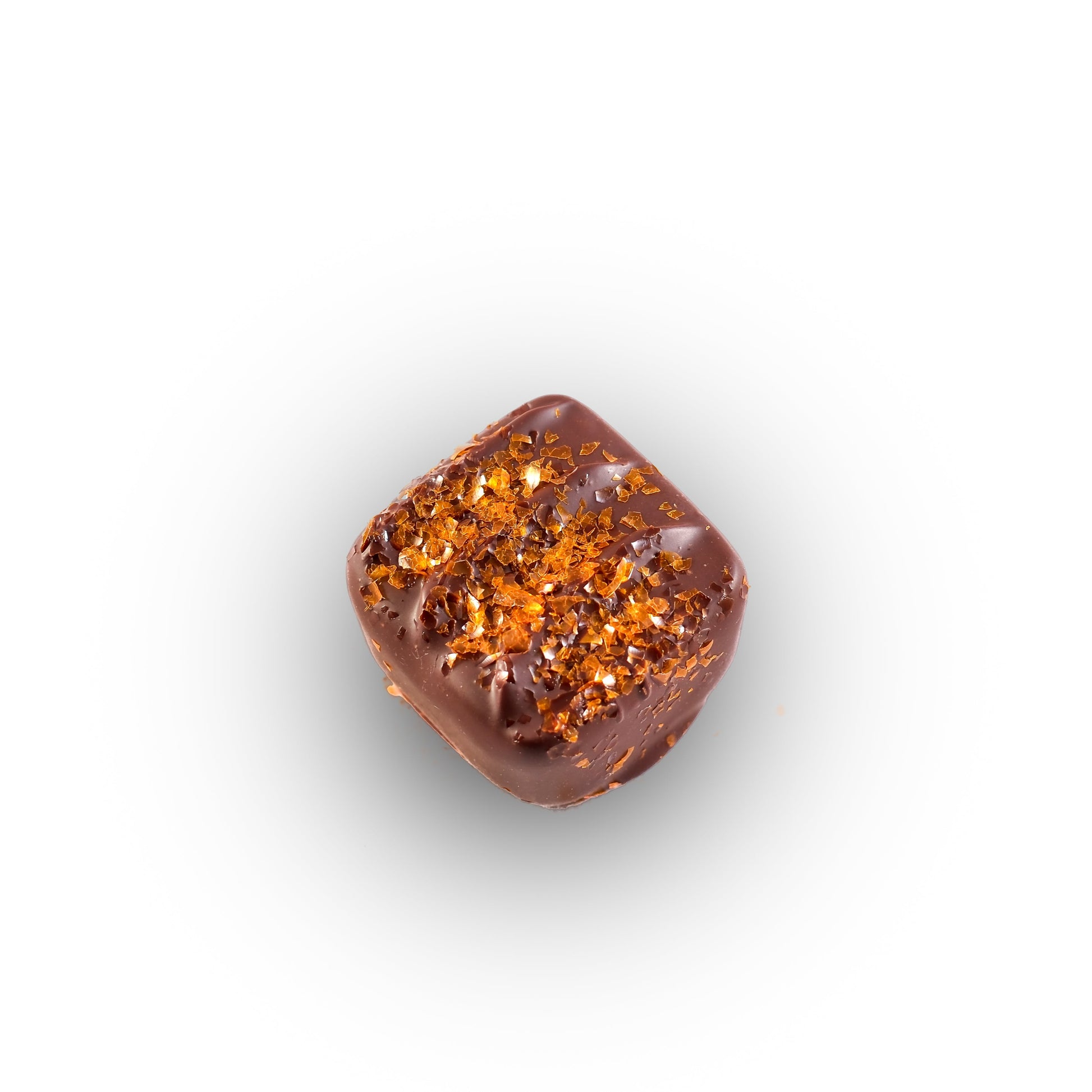 Orange cream chocolate with citrus flavored center