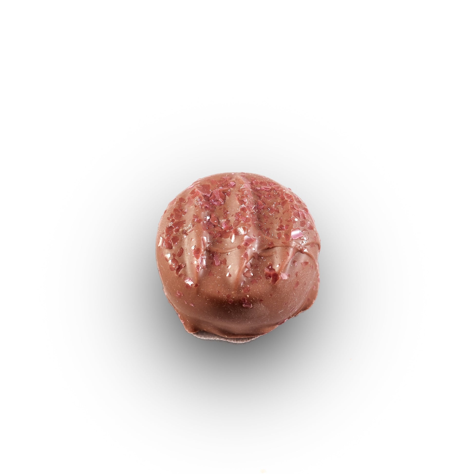 Strawberry cream chocolate with smooth berry center