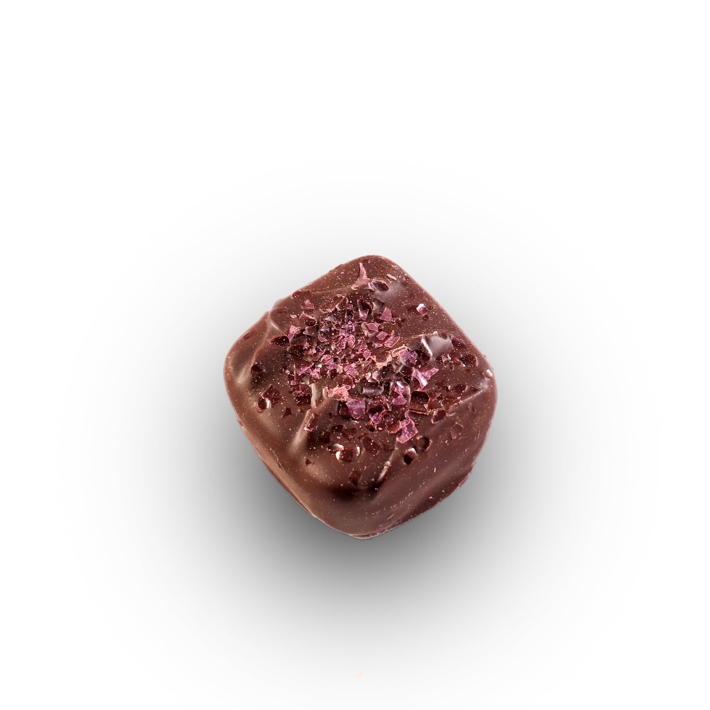 Strawberry cream chocolate with smooth berry center