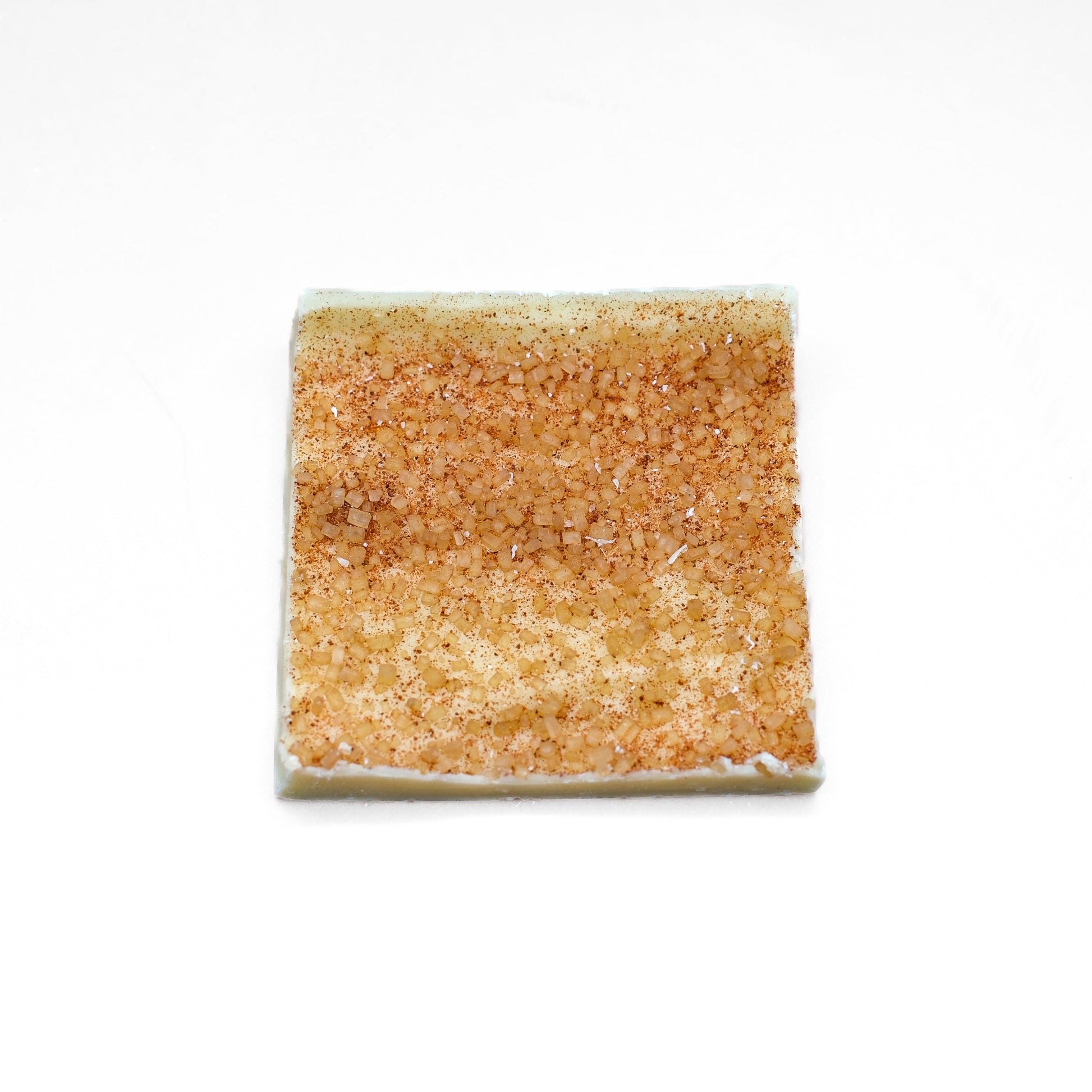 Cinnamon sugar chocolate bark with warm spiced flavor