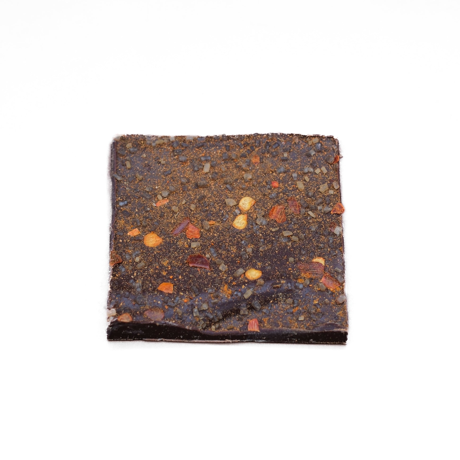 Mexican chocolate bark with warm spice and rich cocoa flavor