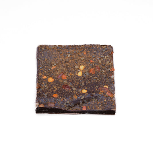 Mexican chocolate bark with warm spice and rich cocoa flavor