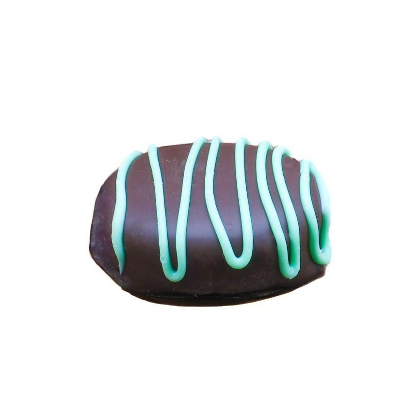 Chocolate covered mint Oreos with rich chocolate coating