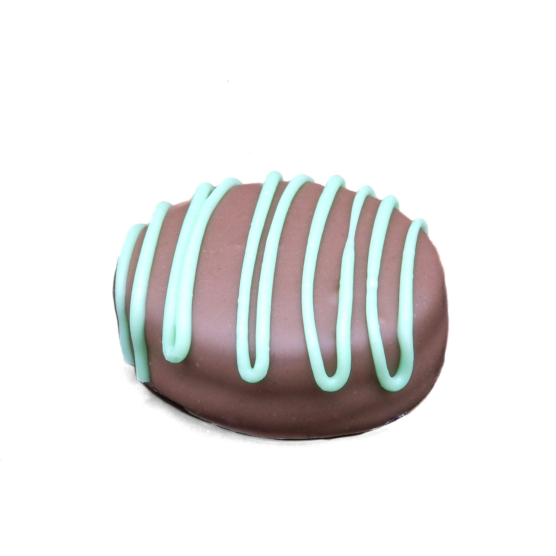 Chocolate covered mint Oreos with rich chocolate coating