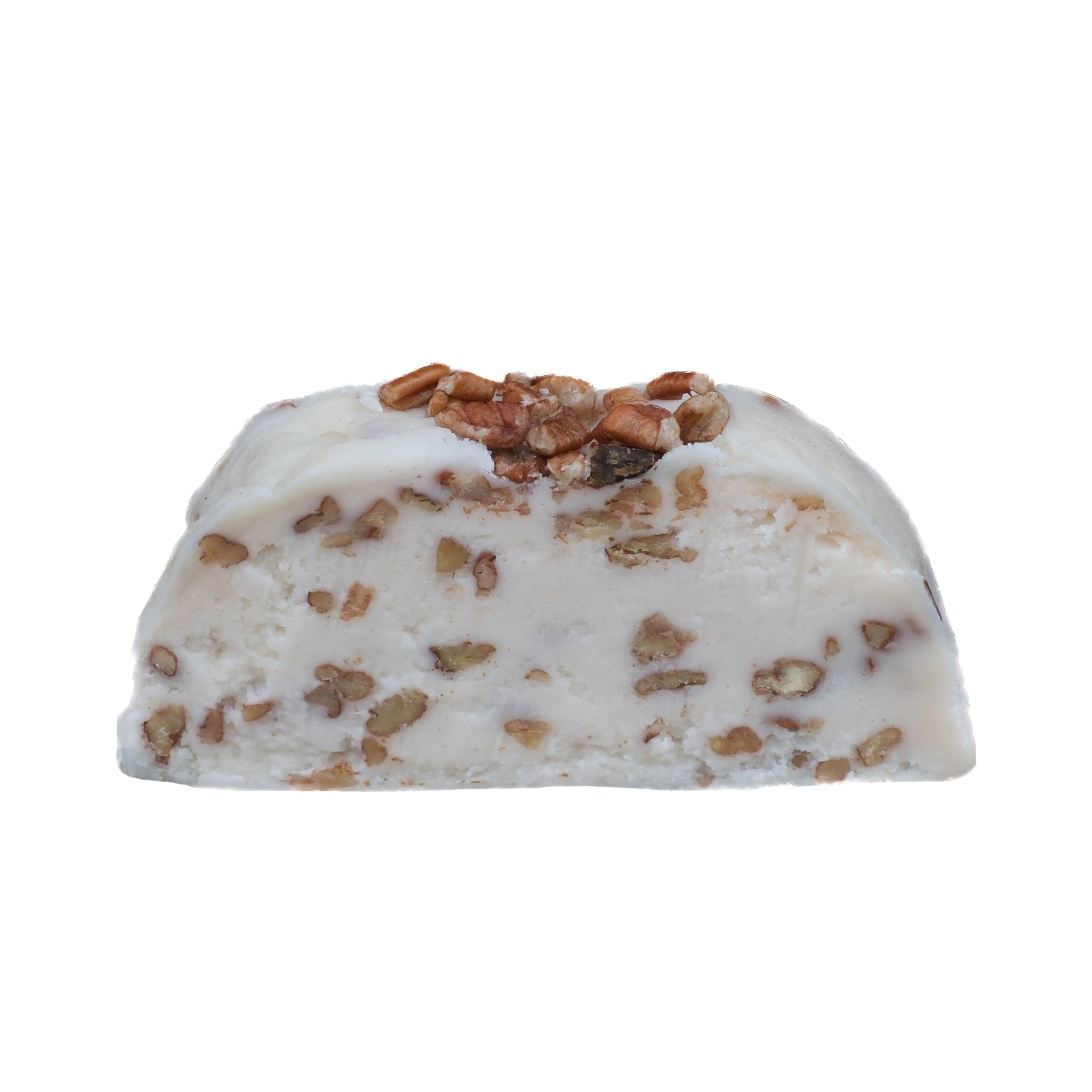 Maple walnut fudge with warm maple flavor and toasted nuts