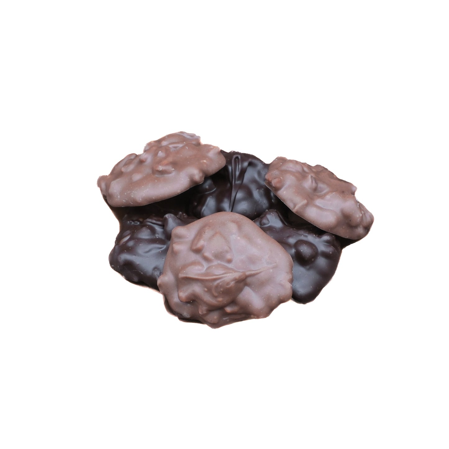 Gourmet chocolate cashew clusters made with premium chocolate