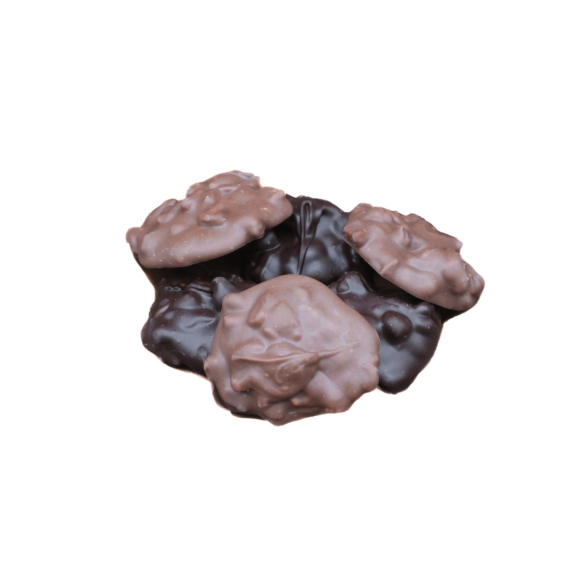 Gourmet chocolate cashew clusters made with premium chocolate