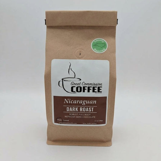 Air Roasted Dark Roast Nicaraguan Whole Coffee Beans