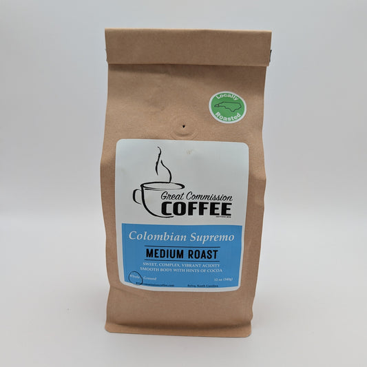 Air Roasted Colombian Medium Roast Whole Coffee Beans