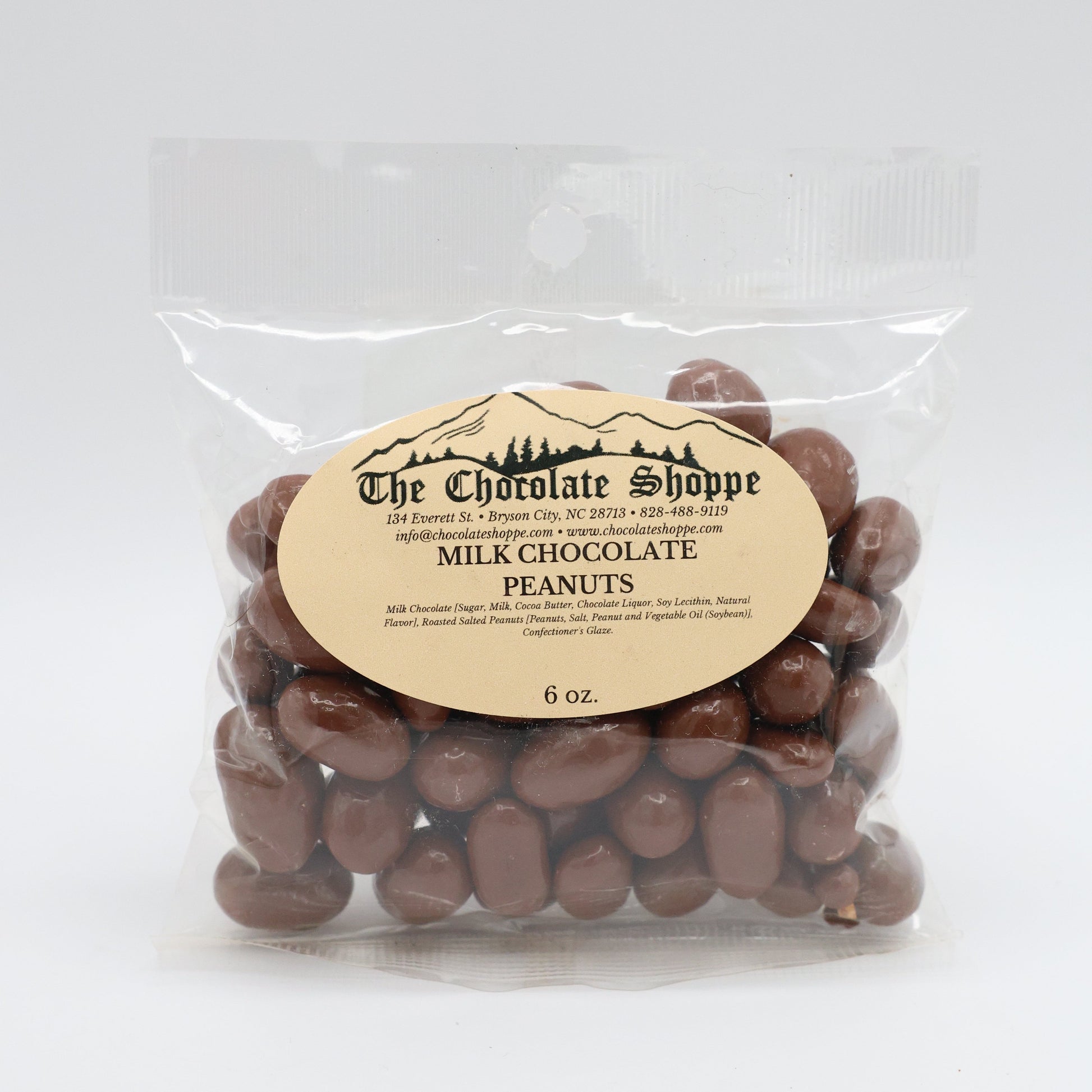 Chocolate covered peanuts with roasted nut crunch