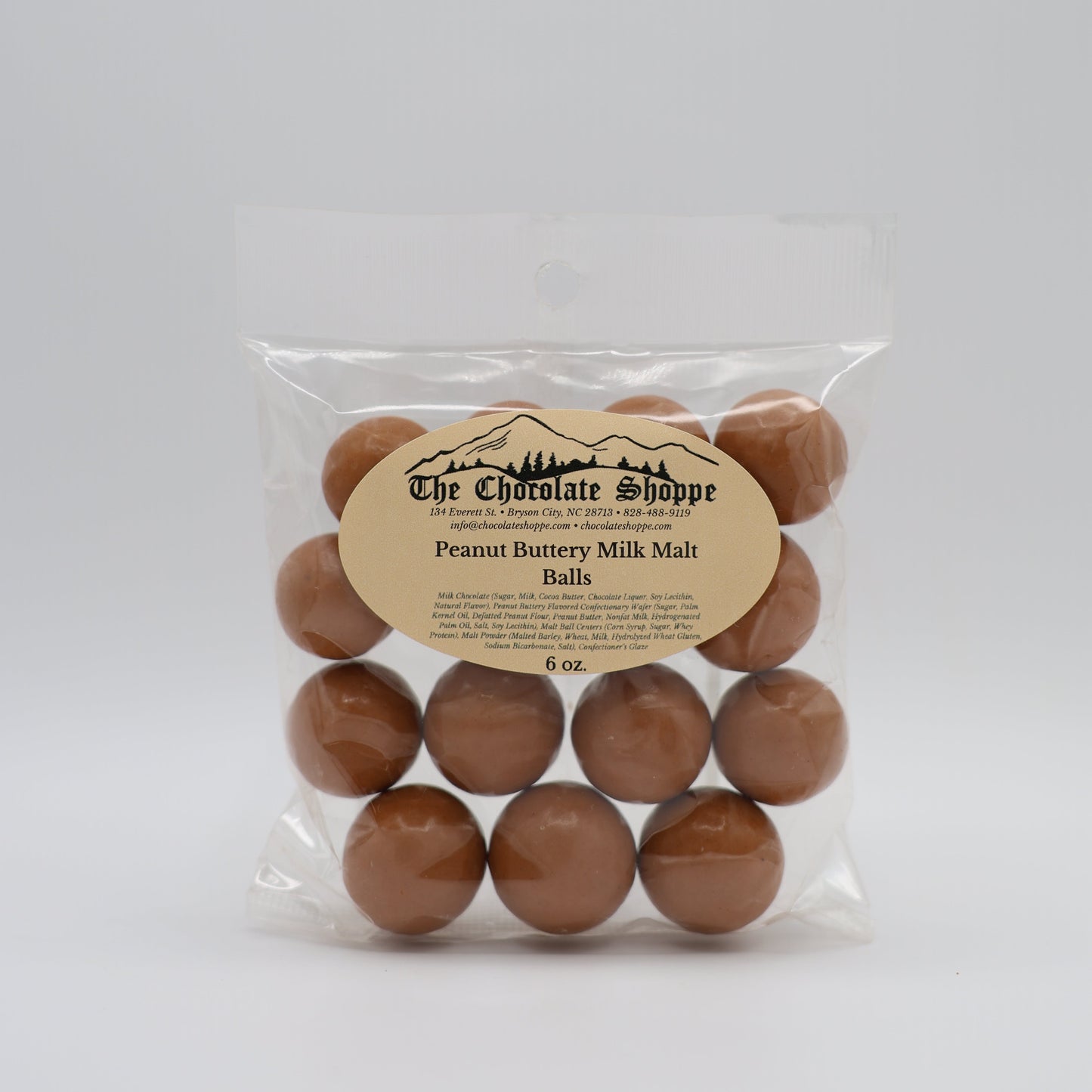 Peanut buttery malt balls coated in milk chocolate with crunchy center