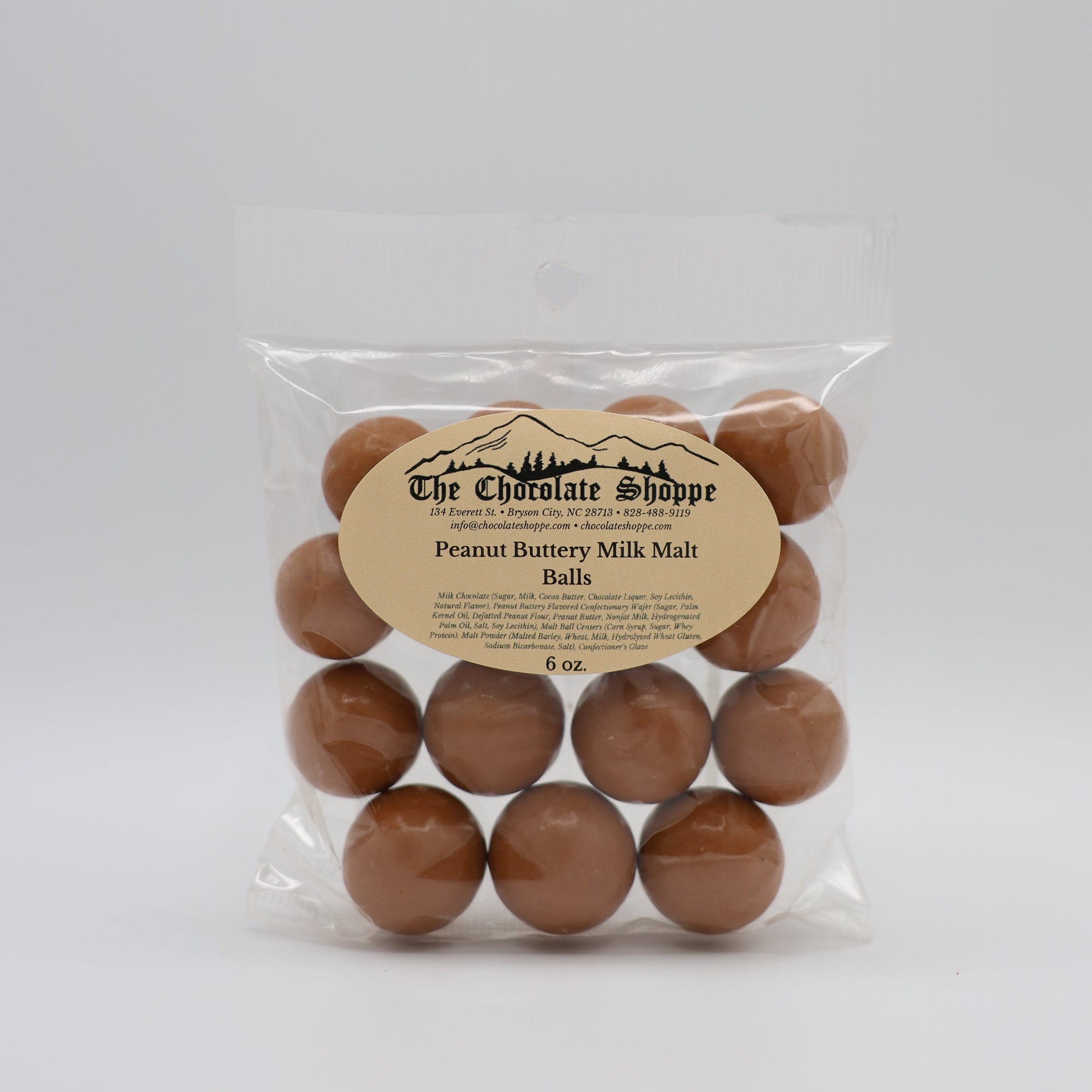 Peanut buttery malt balls coated in milk chocolate with crunchy center