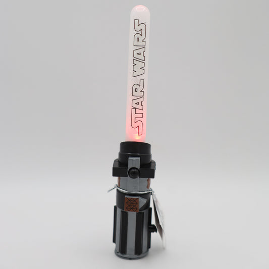 Light up candy saber toy with candy filled handle