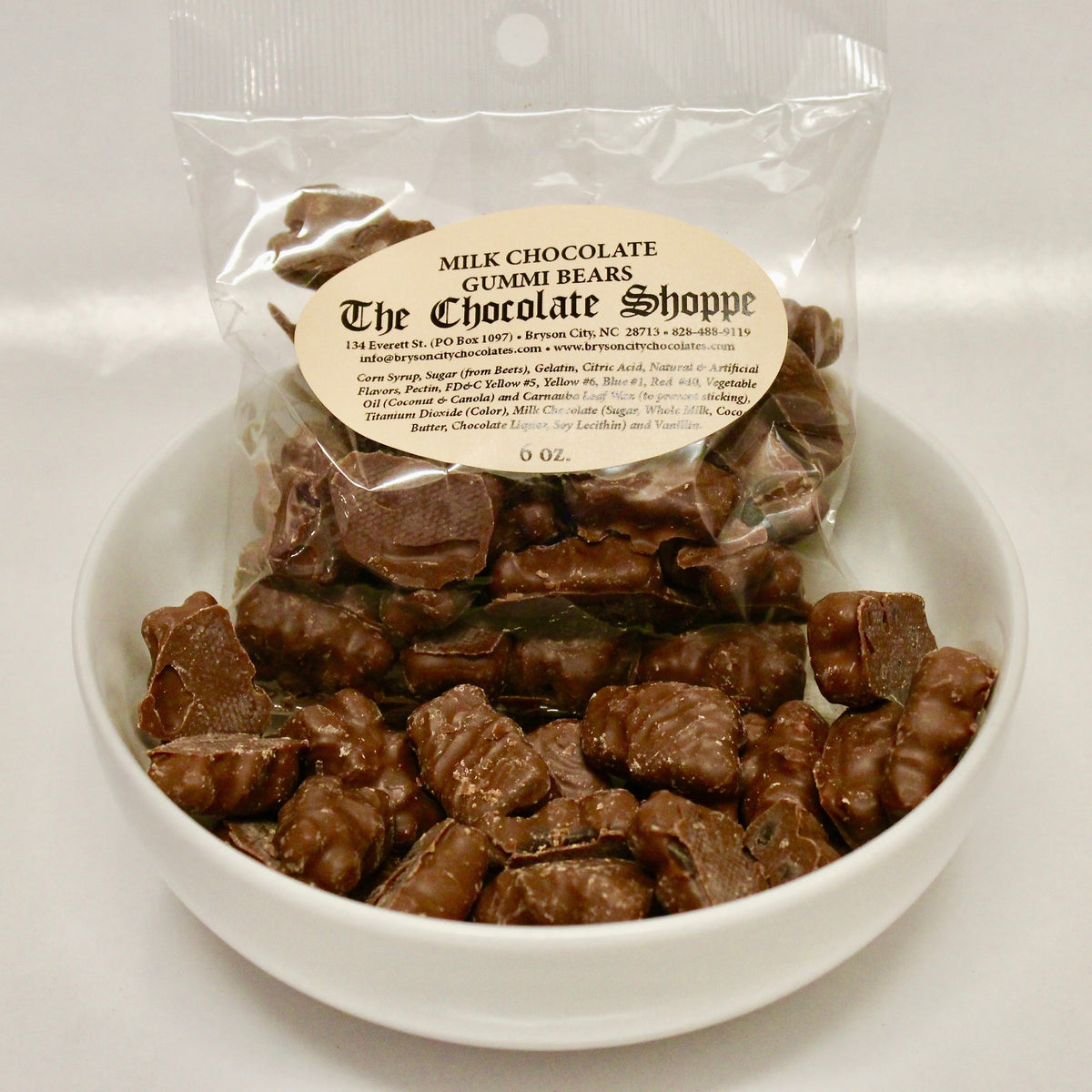 Milk Chocolate Gummi Bears The Chocolate Shoppe