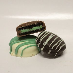 Chocolate Covered Mint Oreos